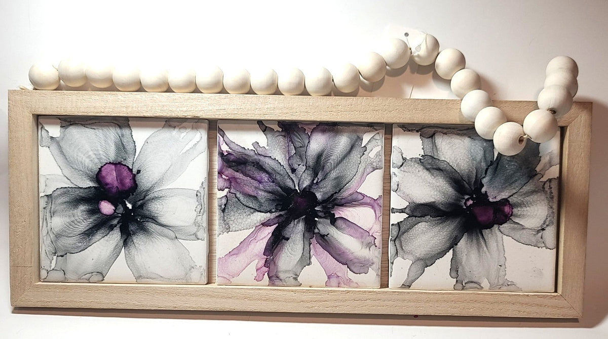 Triple tile frames