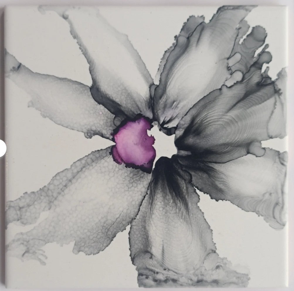 Midnight Bloom 6 x 6